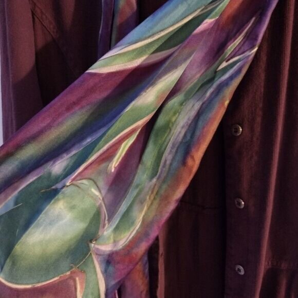 Corduroy trench coat  - Picture 5 of 8